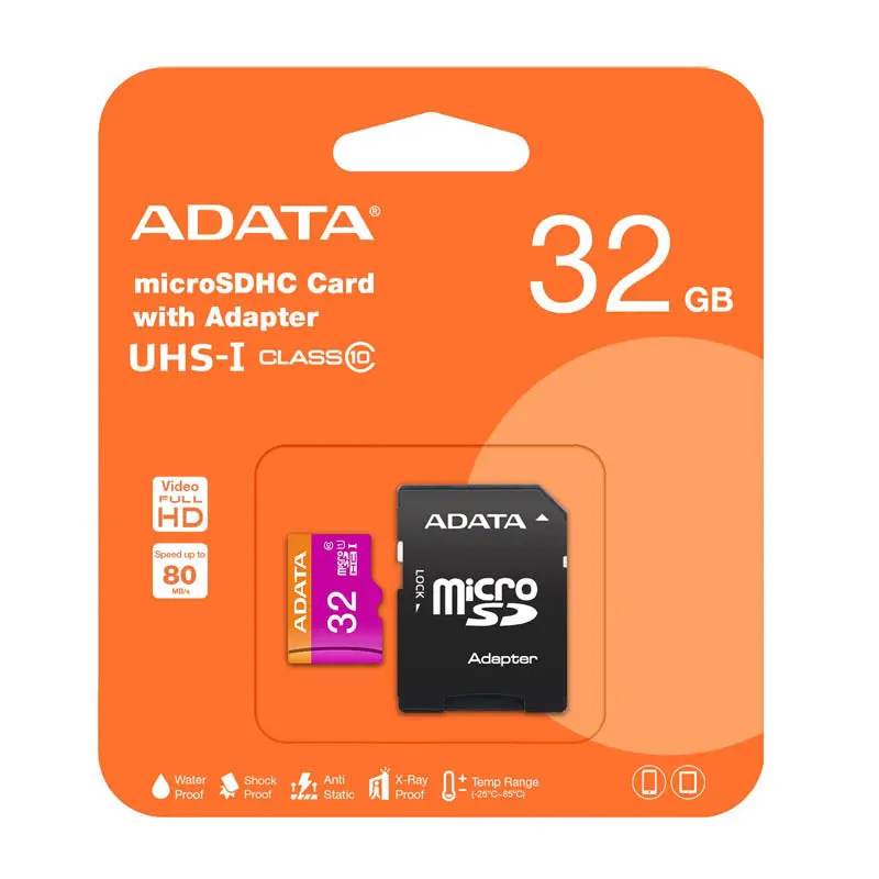 32Gb Microsdhc Card – Class 10 Speed, Includes Sd Adapter, Mem-Microsd-Ausdh32Guicl10-Ra1 1