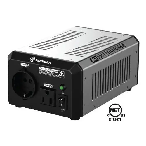 350W Universal Voltage Transformer — Step-Up/Step-Down (110V ↔ 220V) 1