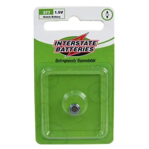 377 Silver Oxide Watch Battery – 1.55V, Sr626Sw/Ag4/Lr66 Equivalent 1
