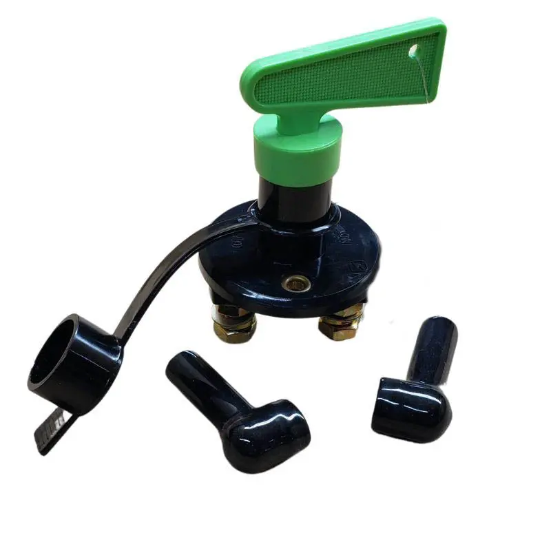 38005 High-Capacity Battery Disconnect Switch — 100A/12V, Key-Operated With Detachable Key 1