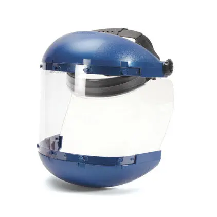 38110 Blue Full-Face Shield With Crown And Chin Protection 1