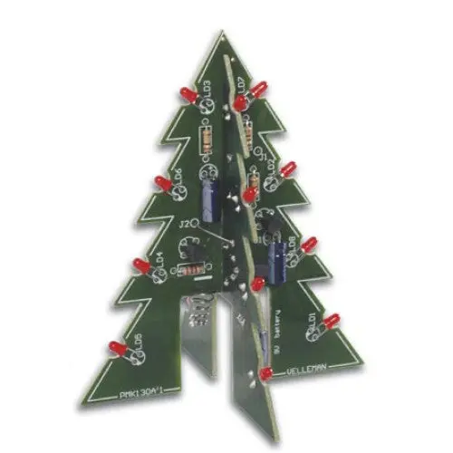 3D Christmas Tree Metal Model Kit – Laser-Cut Assembly Craft (Mk130) 1