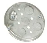 4-Inch Round Fan Fixture Electrical Box – Pan-Type Housing 1