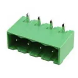 4-Pin Pcb Terminal Block – 5.08Mm Pitch, 15A/300V, 8.3Mm Wide, Closed-Side Design 1