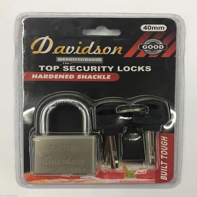 40 Mm Security Lock And Key Set With Heavy-Duty Housing, Kzs-4323 1