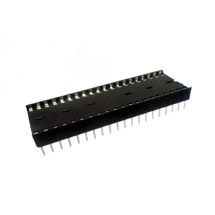 40-Pin Ic Socket – Tin-Plated, 15.24Mm Pitch, 2-Pack (2-640379-3) 1