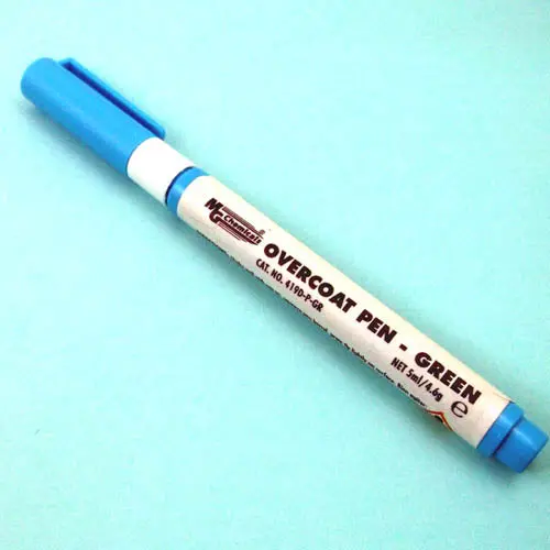 419D-P-Gr Overcoat Marker Pen – Green Ink, 5Ml Fine Tip For Protective Coating Applications 1