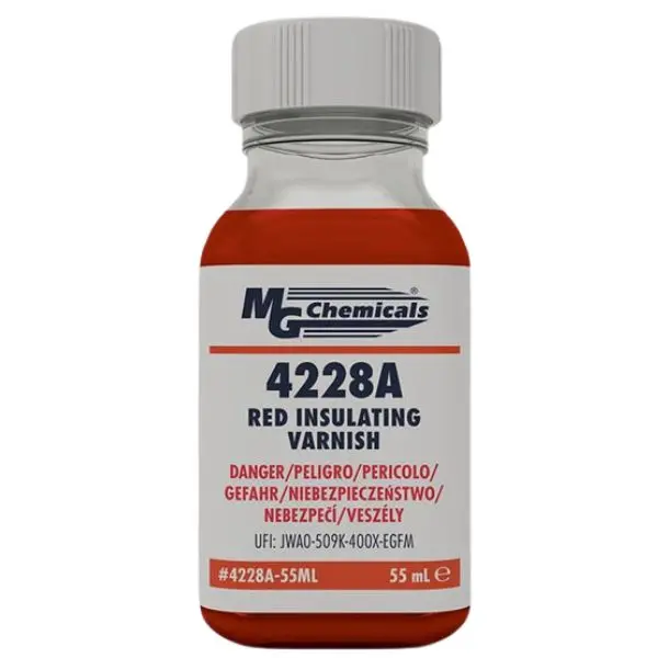 4228A-55Ml – Red Insulating Varnish, 55 Ml Can, Electrical Coating 1