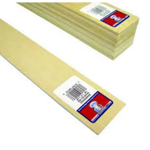 4402 – 1/16" × 4" × 24" Basswood Strip 1