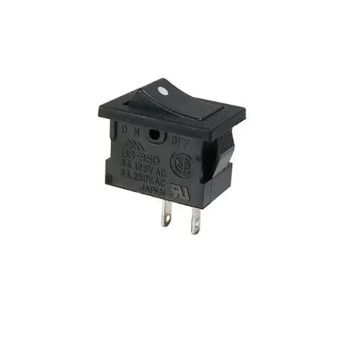 46-143-1 Single-Pole Single-Throw Rocker Switch – 5A On/Off Toggle 1