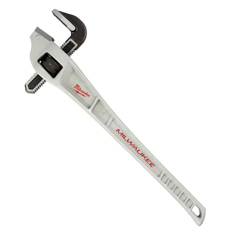 48-22-7182 Aluminum Adjustable Wrench – 24-Inch Offset Jaw, 3-Inch Max Opening 1
