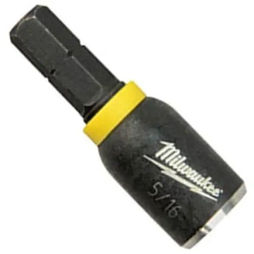 49-66-4713 Magnetic 5/16" × 1-3/8" Nut Driver Socket — 1/4" Drive (10-Pack) 1