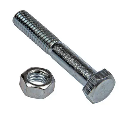 5/16"–18 × 2" Galvanized Hex Bolt And Nut Combo – 2-Item Set 1