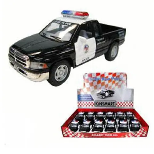 5-Inch Police Die-Cast Pull-Back & Go Vehicle – Action Toy (A2Dbi 140) 1