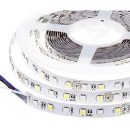 5-Meter Warm White 5050 Smd Led Strip – 12V Dc, Ip65 Waterproof, 4A Load 1