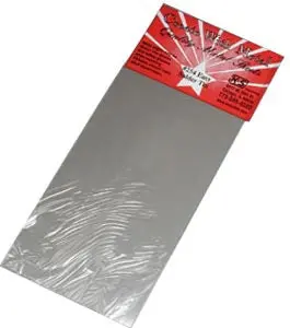 5052-H32 Aluminum Sheet – 12 X 18 Inches, 0.040-Inch Thick, One-Side Pvc Coated 1