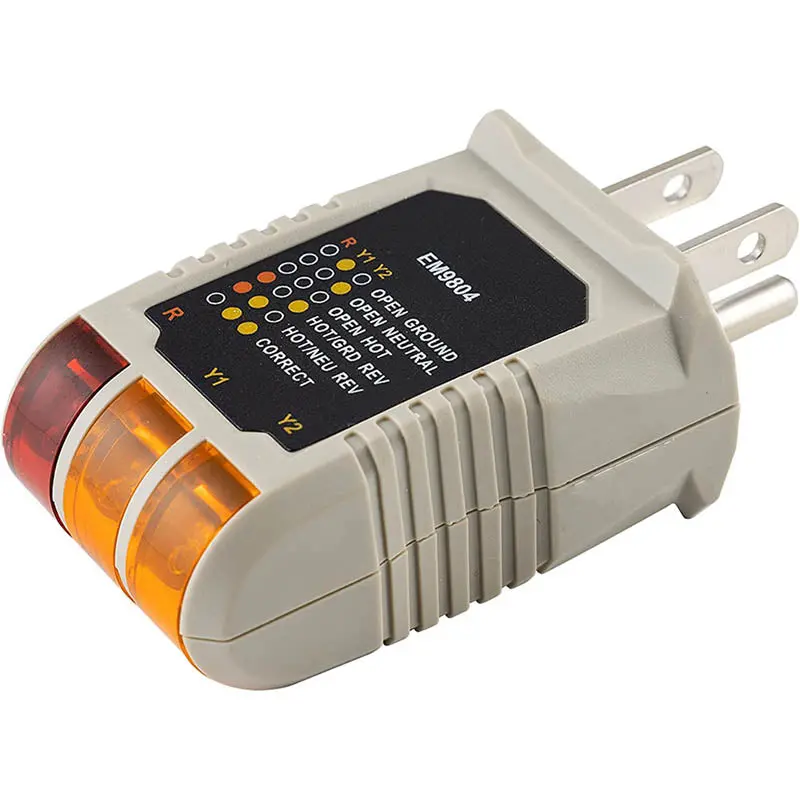 50542 – Gfci Receptacle Tester: Outlet Safety Checker With Ground Fault Detection 1