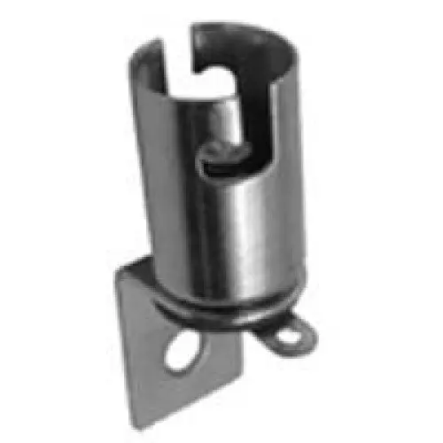 55-204-3 Single-Contact Bayonet Holder With Tab – E10, T3-1/4, 3-Pack 1