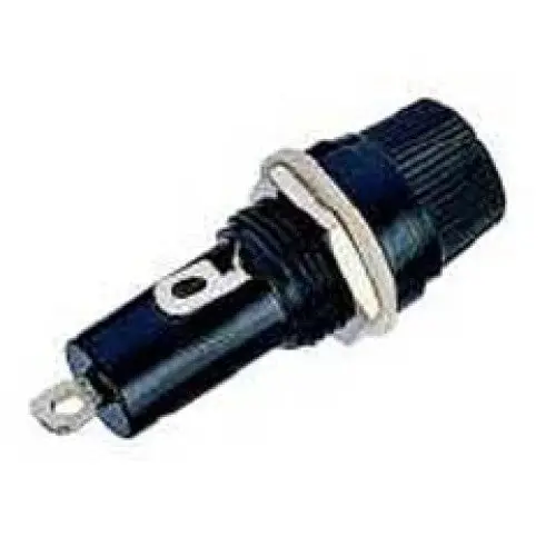 55-800-1 Bayonet-Knob Panel-Mount Fuse Holder For 6.3×32 Mm Fuses – Solder Terminal, 10 A, 250 V 1