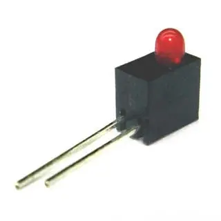 551-0405 Red Led Housing With Single 3Mm Led – Pcra Mount 1