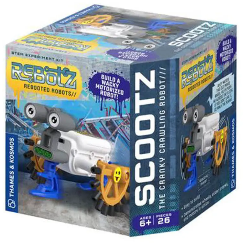 552001 Rebotz Scootz — Cranky Crawling Robot Toy With Expressive Movement 1
