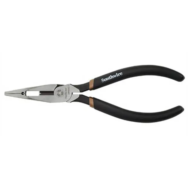 6.5-Inch Long-Nose Crimper Pliers – Modular Splice Strips For 22–24 Awg Wires 1