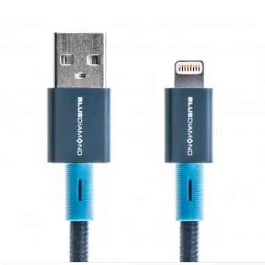 6-Foot Mfi-Certified Lightning Usb Cable – Blue, Iphone Compatible (Model 80153) 1