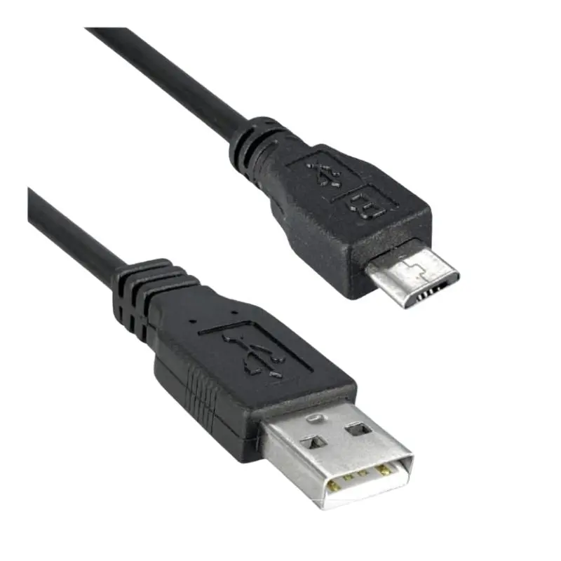 6 Ft Usb-A To Micro-Usb-B Cable – Black, High-Speed Data & Charging 1