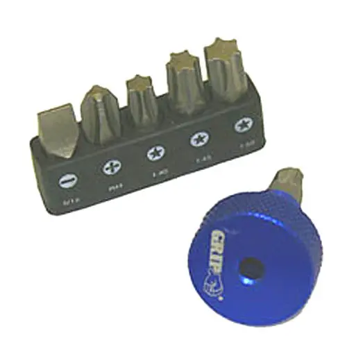 6-In-1 Multi-Bit Screwdriver: Slot, Phillips #3/#4, Torx T40–T50 1
