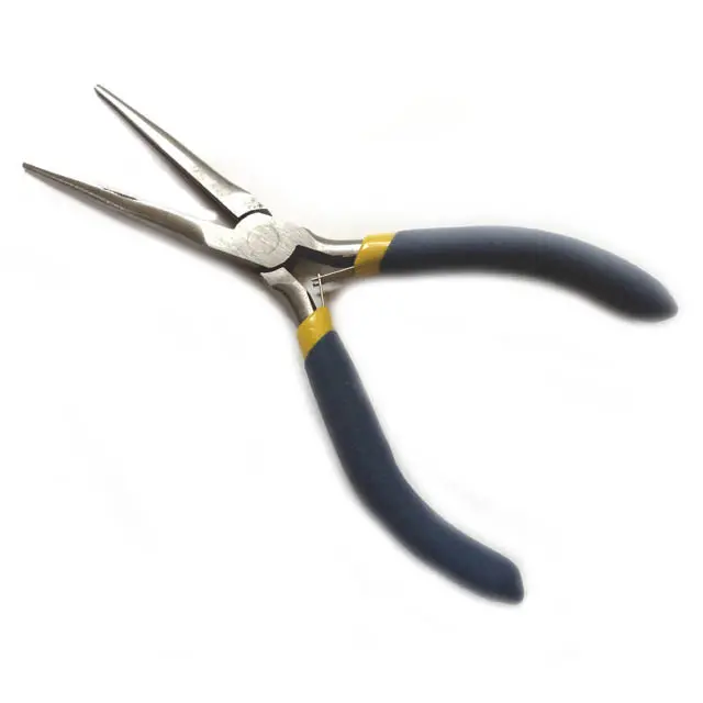 6-Inch Long-Nose Pliers – Precision Bent-Jaw Tool For Electronics And Fine Wire Work 1