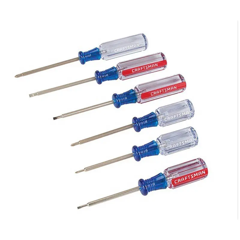6-Piece Precision Screwdriver Set – Phillips & Slotted, Jewelry-Grade 1