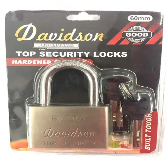 60 Mm Security Lock And Key Set — Durable Brass Construction, Kzs-5343 1