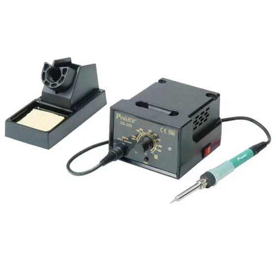 60W Analog Soldering Station Ss-206Eu – Adjustable Heat Control, Max 480°C 1