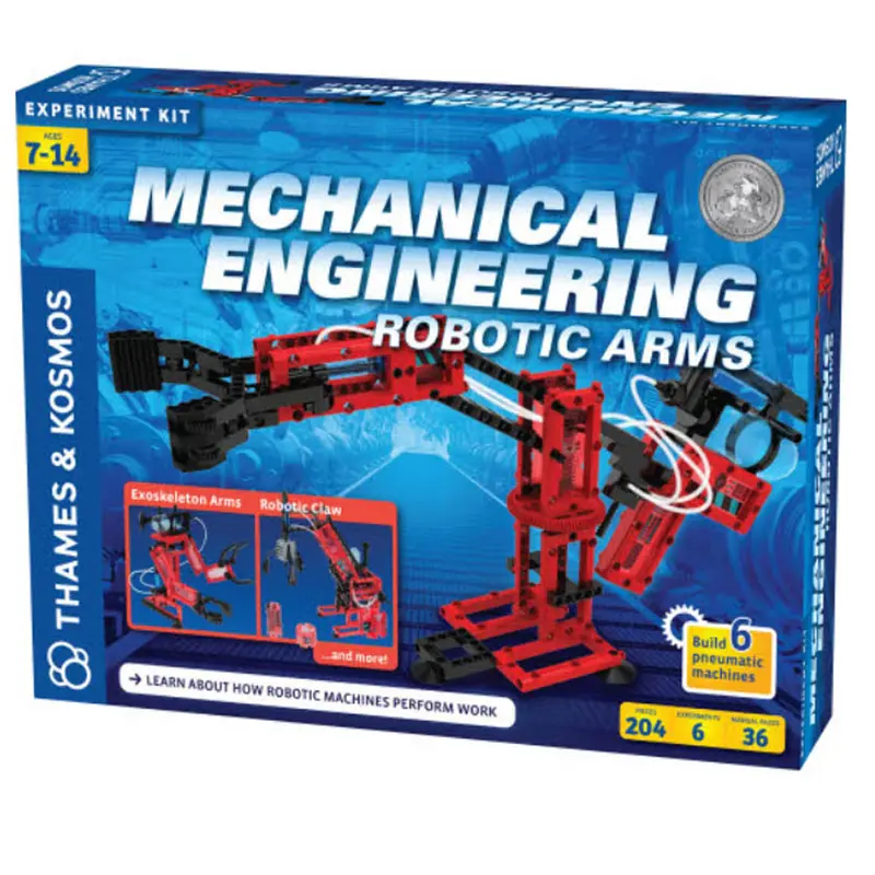 625415 Pneumatically Powered Robotic Arm Kit For Mechanical Engineering Education 1