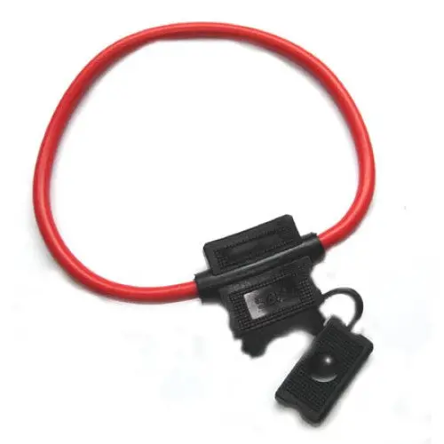 65-5010 – Weatherproof Ato Fuse Holder With 10Awg Wire And Protective Cover (12" Length) 1