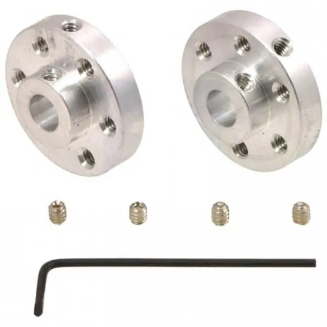 6Mm Aluminum Motor Hub – Lightweight Precision Mount (2-Pack, Rb-Pol-136) 1