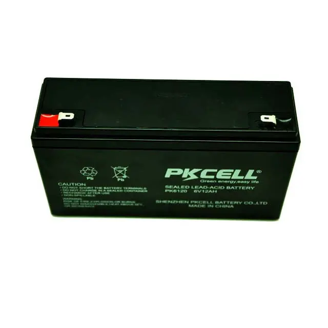 6V 12Ah Sealed Lead-Acid Battery – High-Capacity Power Source For Ups And Backup Systems 1