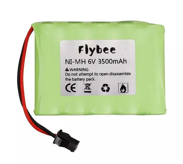 6V 3500Mah Ni-Mh Battery Pack – 5-Aa Configuration With Jst-Sm-2P Connector 1