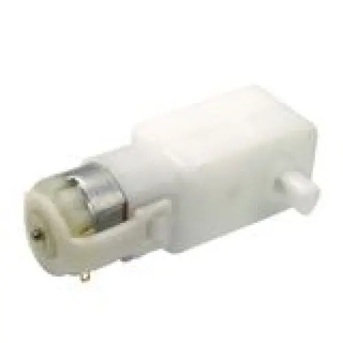 6V Gearmotor – 48 Rpm, 224:1 Ratio, 90° Right-Angle Shaft, 48.6 Oz-In Torque 1