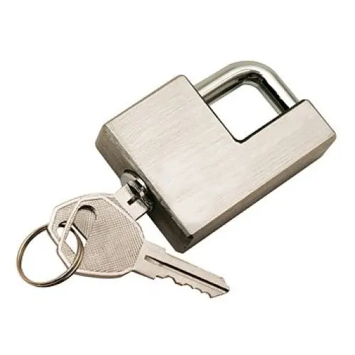 70058 Stainless Steel Trailer Coupler Lock – Keyed Security Device 1