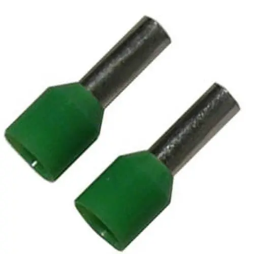 73-526-100 Green Insulated Ferrule – 10 Awg, 8 Mm Stem (100-Pack) 1