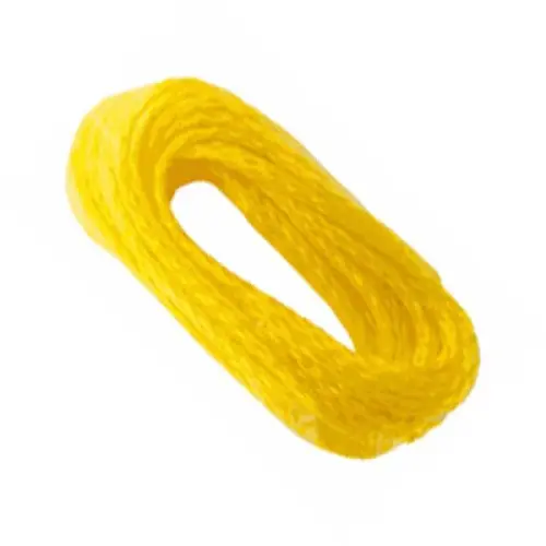 73109 Twisted Polypropylene Rope – 100 Feet × 1/4 Inch, High-Visibility Yellow 1