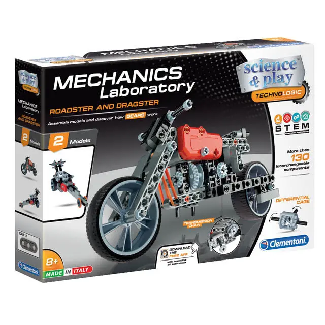 75030 Roadster & Dragster Mechanics Lab Kit – 130+ Stem Components 1