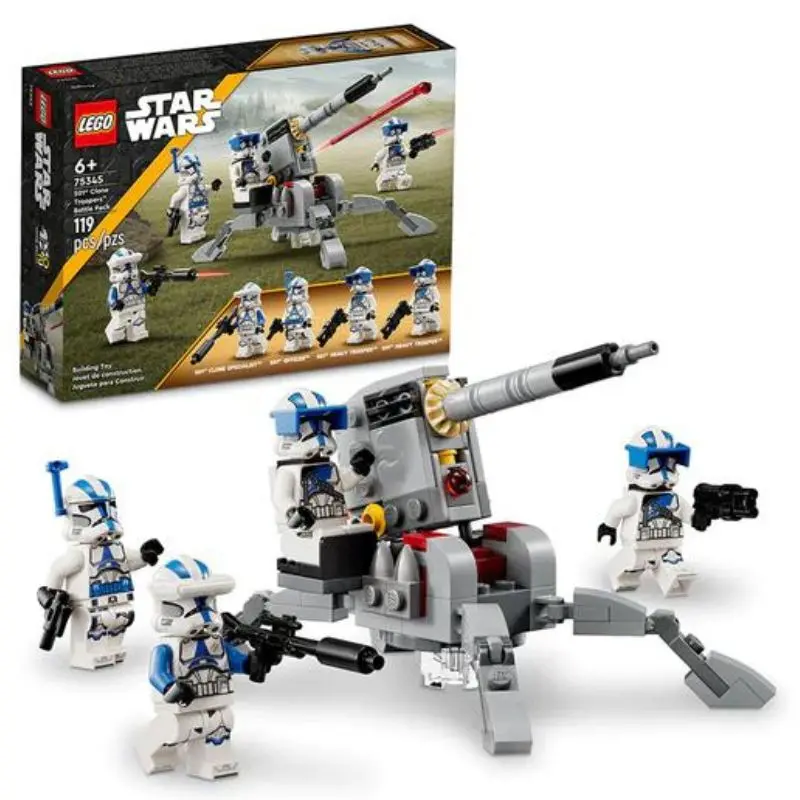 75345 Star Wars 501St Legion Clone Trooper Battle Pack – 119-Piece Mini-Figure Set 1