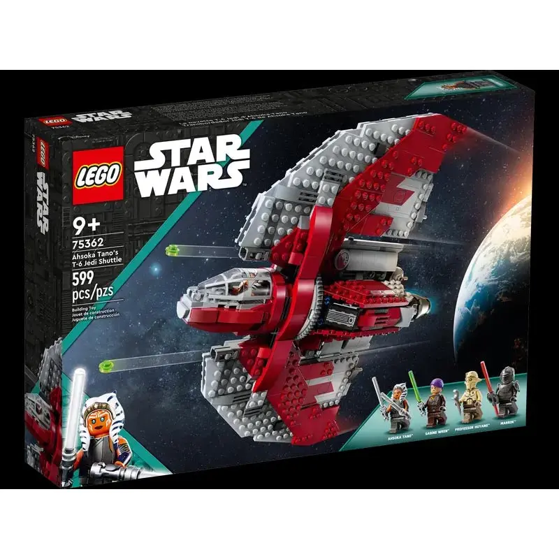 75362 Ahsoka Tano’S T-6 Jedi Shuttle Building Set – 599 Pieces 1
