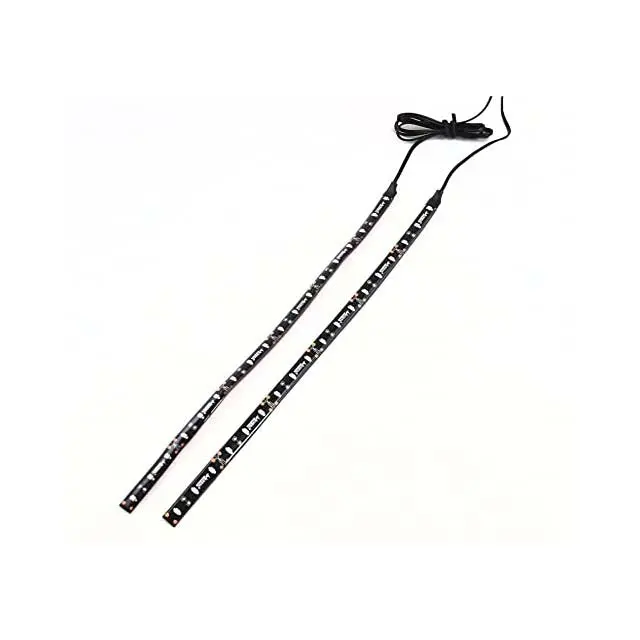 77427 Green 12V Led Flexible Strip Light: 1-Foot, Ip65 Waterproof (2-Pack) 1