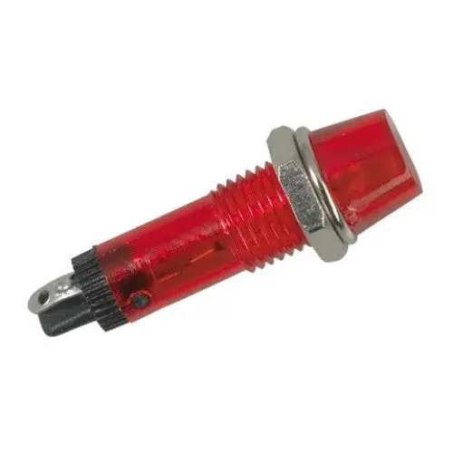 7Mm Red Chmt Indicator – 12V Dc Tab-Mount Panel Light 1