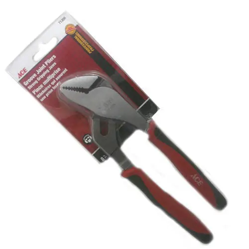 8-Inch Groove-Joint Pliers – Compact Multi-Position Grip, 71306 1
