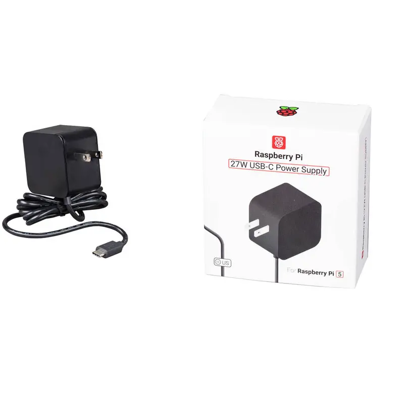 803395 Usb-C Wall Charger: 5.1Vdc, 5A, 27W – Optimized For Raspberry Pi 5 1