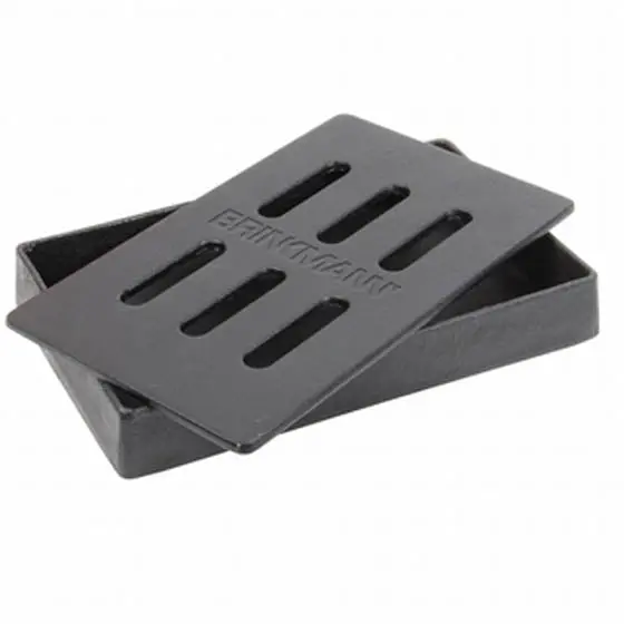 812-7222-F Cast Iron Smoker Box – Heavy-Duty Bbq Accessory For Wood Chip Smoking 1